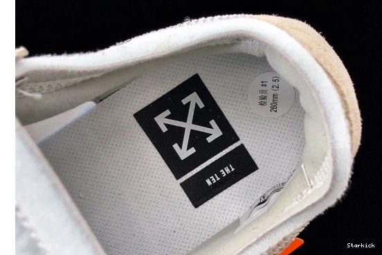 O-W Mens Low 1 Force Air AO4606-100 Nike 1111